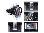 360° Rotating Car CD Slot Holder Mount Holder for iPhone 6 Plus iPhone5 5S Samsung Galaxy S5 Note 4 3 GPS Smart Phone