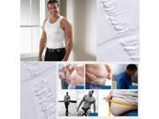 AGPtek Size M Men s Body Shaper Shirt Tummy Waist Vest for Men Slimming Shaping Losing Weight