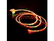 Visible Light Dual Color LED Micro USB Charging Data Sync Cable for HTC Samsung Galaxy S3 S4 Android PhoneTablet