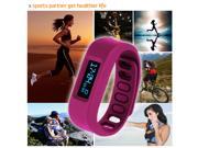 AGPtek Android IOS APP Sync Bluetooth 4.0 Smart Sports Pedometer Bracelet Soft Comfortable Silicone Wrist Band