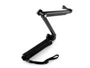 Multi function Foldable Selfie Monopod 3 Way Grip Stabilizer Mount with Tripod Adapter for GoPro HERO Camera GoPro Hero 4 3 3 2 1