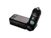 AGPTEK Universal Car Wireless Bluetooth Music Hands free Calling FM Transmitter MP3 Player with Car Charger for iPhone 6 6 Plus 5 5S 5C 4S iPod