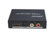 HDMI to HDMI Converter SPDIF RCA L R Audio Extractor Adapter