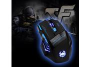 ZELOTES LED Optical 2400 DPI 7 Button USB 2.4Ghz Wireless Gaming Mouse Adjustable DPI Mice for gamer