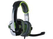 SADES SA 708 Stereo Gaming Headphone Headset with Microphone and Retail Box Green