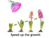 Image® LED Grow Light bulb High Efficient Hydroponic Plant Grow Lights system for Garden Greenhouse and Hydroponic Aquatic E27 24W More Efficiency