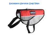 Service Dog Vest Cool Mesh Harness with 2 reflective SERVICE DOG patches.3 Sizes for Small Medium Large DOG. PLEASE MEASURE your dog before purchase.