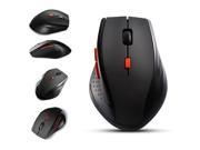 2.4Ghz 3 Level DPI Wireless Mobile Optical Mouse With Six Function Key and USB Wireless Receiver – Black