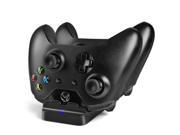 AGPtek Dual Charging Station Dock Stand 2 Battery For Xbox One Wireless Controller