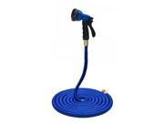 50 Feet Expanding Heavy Duty Expandable Strongest Garden Water Hose and 8 pattern Spray Nozzle
