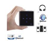 AGPTEK® 2 In 1 Bluetooth Touch Screen Transmitter and Receiver Wireless Stereo Audio Adapter for Speakers Headphone TV PC iPod Support 2 Devices Effective