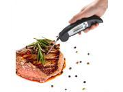 Fast Accurate Instant Read Thermometer High Performing Digital Meat BBQ Grill Thermometer with Probe Enjoy Perfectly Cooked Food Everytime Black