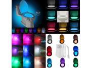 Motion Activated LED Toilet Night Light 2016 New Arrival with 2 Modes in 8 Color Changing Fits All Toilets