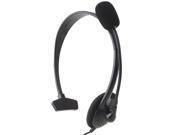 Wired Chat Headset Headphone w Microphone for Sony Playstation 4 PS4 Black
