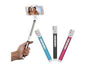 Rechargeable Bluetooth Remote Selfie Stick Wireless Handheld Monopod For Mobile phone Camera Samsung iPhone Sony HTC etc