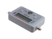 White Satellite Signal Digital Signal Finder COMPASS FTA TV Meter Signal Receiver