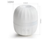 7 Color LED Lights Changing Ultrasonic Aromatherapy Humidifier 100 ml Oil Diffuser with Waterless Auto Shut Off Function 100 ml For Office Home Bedroom Yoga Ba