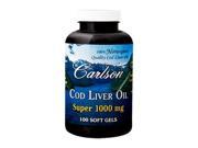 Super Cod Liver Oil 1000mg Carlson Laboratories 100 Softgel
