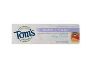 Whole Care Orange Mango Tom s Of Maine 4.7 oz Gel