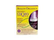 Wrinkle Therapy with CoQ10 Rosehip FACIAL SERUM Avalon Organics .55 oz. Liquid