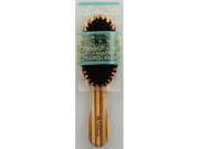 Regular Nylon Bristle Bamboo Hair Brush 1 Unit From Earth Therapeutics