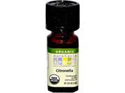 Aura Cacia Organic Essential Oil Citronella .25 oz