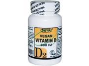 Deva Vegan Vitamins Vegan Vitamin D 2400 IU 90 Count