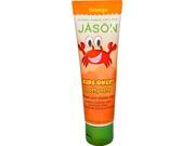 Kids Only! Orange Toothpaste Jason Natural Cosmetics 4.2 oz Paste