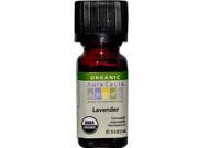 Organic Essential Oil Lavender Aura Cacia 0.25 oz Liquid