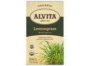 Lemongrass Tea Lemon Grass Organic 24 Tea Bags Alvita Tea