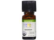 Essential Oil Geranium Organic 0.25 oz EssOil