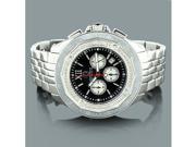 Centorum Falcon Mens Diamond Watch 0.55ct Chronograph