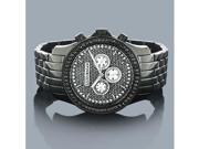 Luxurman Mens Black Diamond Watch 2.25ct
