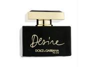 Dolce Gabbana The One Desire Eau De Parfum Intense Spray 75ml 2.5oz