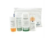 Your Skincare Solution Safe Sun Face Body Set Mist 50ml Sunscreen 30ml Body Scrub 50ml Cleanser 50ml Bag