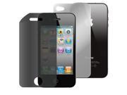 [CASE4U] iPhone 4S Screen and Body Protector Skin Privacy