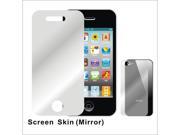 [ZIYA] iPhone 4S Screen and Body Protector Skin Mirror