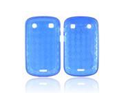 Blackberry Bold 9900 9930 Case [Blue] Slim Flexible Anti shock Crystal Silicone Protective TPU Gel Skin Case Cover