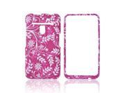 LG Revolution Case [Magenta Pink] Slim Protective Rubberized Matte Finish Snap on Hard Polycarbonate Plastic Case
