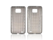 Smoke Argyle Hard Crystal TPU Silicone Case Cover For Samsung Galaxy S2 i9100