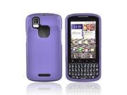 Purple Rubberized Hard Plastic Snap On Case Cover For Motorola Droid Pro A957