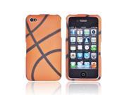 Apple iPhone 4 4S Case [Orange] Slim Protective Rubberized Matte Finish Snap on Hard Polycarbonate Plastic Case
