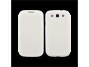 Geeks Protection Line GPL Snazzy Samsung Galaxy S3 Leather Diary Flip Cover Hard Case w Card Slot White