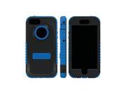 Blue Black OEM Trident Cyclops Apple iPhone 5 Plastic Snap On Cover W Built in Screen Protector