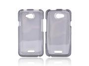 Slim Protective Hard Case for HTC One X Transparent Smoke