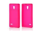 Hot Pink Silicone Case for LG Optimus L9