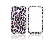 Huawei Ascend 2 Case [Rainbow Leopard] Slim Protective Crystal Glossy Snap on Hard Polycarbonate Plastic Case Cover