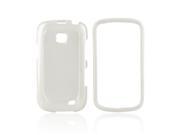 Samsung Illusion Case [White] Slim Protective Crystal Glossy Snap on Hard Polycarbonate Plastic Case Cover
