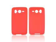 Red Hard Crystal TPU Silicone Case Cover Skin For HTC Inspire 4G