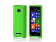 Neon Green Silicone Case for HTC 8X
